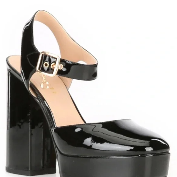 Coach Isabella Black Platform Heels - Picture 2 of 6